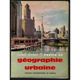 Cover of Pierre George's Géographie urbaine